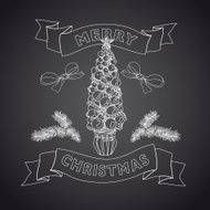 Hand drawn Christmas banners N29