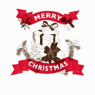 Hand drawn Christmas banners N30