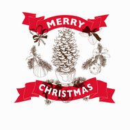 Hand drawn Christmas banners N31