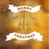 Hand drawn Christmas banners N33