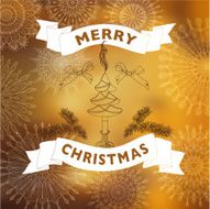 Hand drawn Christmas banners N34