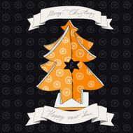 Hand drawn Christmas banners N40