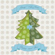 Hand drawn Christmas banners N42