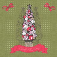 Hand drawn Christmas banners N45