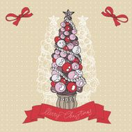 Hand drawn Christmas banners N46