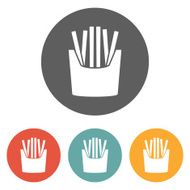 potato fries icon