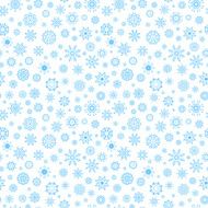 Snowflake seamless pattern N10