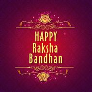Greeting card for Raksha Bandhan celebration N14