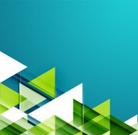 Abstract geometric background Modern overlapping triangles N134