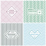 Graphic Design Templates for Logo Labels and Badges Abstract Line
