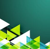 Abstract geometric background Modern overlapping triangles N144