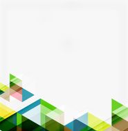 Abstract geometric background Modern overlapping triangles N146