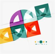 Semicircle triangle pattern N77