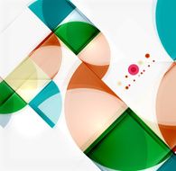 Semicircle triangle pattern N79