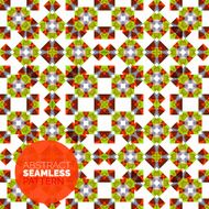 Vector colorful seamless geometric pattern Modern stylish abstract texture N18