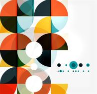 Semicircle triangle pattern N84
