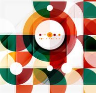 Semicircle triangle pattern N86