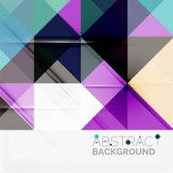Abstract geometric background Modern overlapping triangles N149