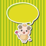 animal cartoon theme elements N84