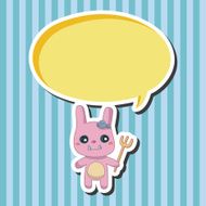 animal cartoon theme elements N86