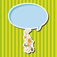 bird cartoon theme elements vector eps N46