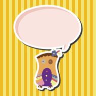 owl cartoon theme elements vector eps N23