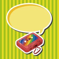 Audiotape theme elements N16