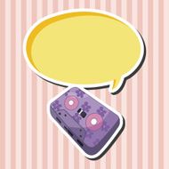 Audiotape theme elements N18