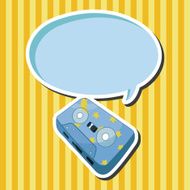 Audiotape theme elements N19