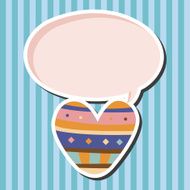 love heart cartoon elements vector eps N32