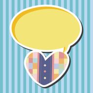 love heart cartoon elements vector eps N37