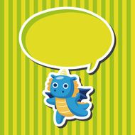 dragon theme elements vector eps N24