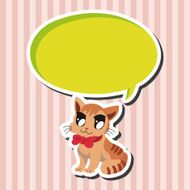 animal cat cartoon theme elements N13