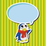animal penguin cartoon theme elements N5