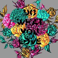 beautiful flower background art N30