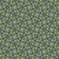 Seamless pattern with vegetal motives N19