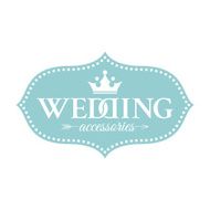 Classic wedding vintage badge N4