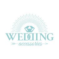 Classic wedding vintage badge N5