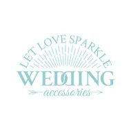 Classic wedding vintage badge N6