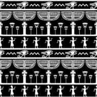 Egyptian seamless pattern N8