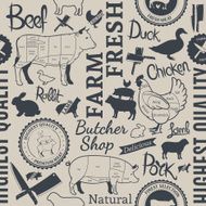 Farm animals seamless pattern N2