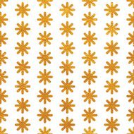 Vector seamless pattern with stylized dandelions N5