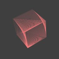 Geometric Lines - Creative and Inspiration Design " Cube N2