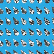 Pattern of blue drops rain foil background N4
