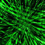 green light futuristic background