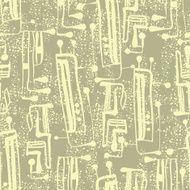 Seamless pattern with abstract decorative element N4