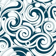 Seamless water pattern