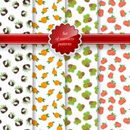 Seamless Pattern with Fruit Background N3
