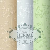 Set of 3 seamless pattern N2