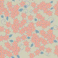 little flowers seamless textile pattern N6